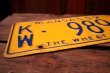 画像4: dp-250205-21 License Plate 1959 KANSAS "KW-989"