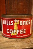 画像1: dp-250205-114 HILLS BROS COFFEE / 1950's Tin Can