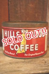 画像: dp-250205-114 HILLS BROS COFFEE / 1950's Tin Can