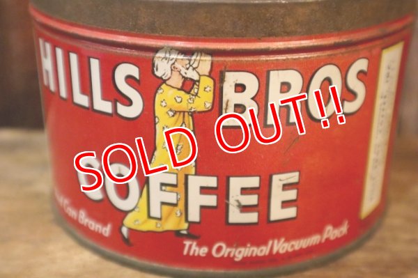 画像2: dp-250205-114 HILLS BROS COFFEE / 1950's Tin Can