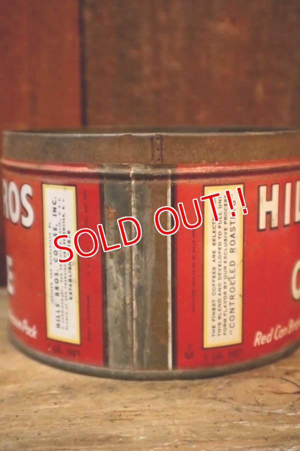画像5: dp-250205-114 HILLS BROS COFFEE / 1950's Tin Can