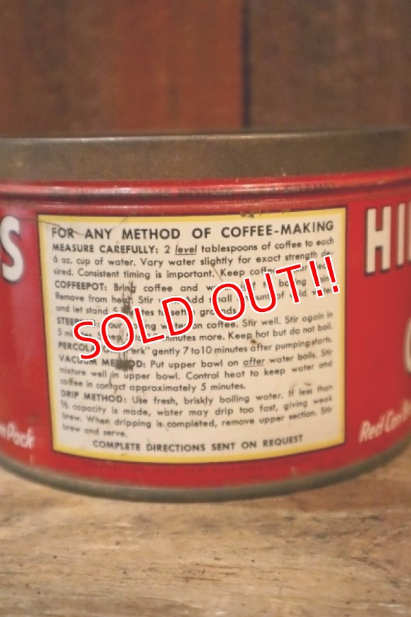 画像4: dp-250205-114 HILLS BROS COFFEE / 1950's Tin Can