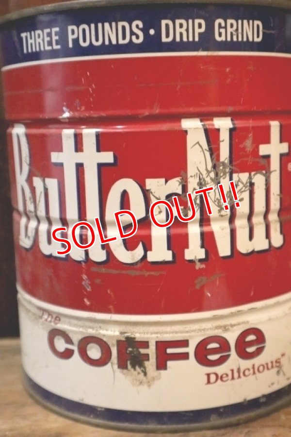 画像3: dp-250205-114 Butter-Nut COFFEE / Vintage 3 LBS. Can