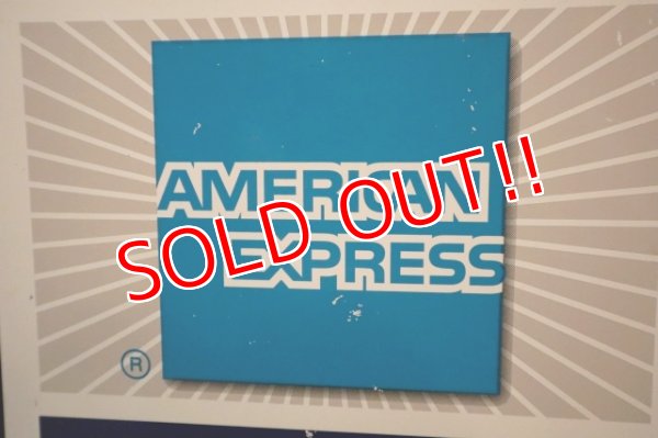 画像6: dp-250205-36 AMERICAN EXPRESS・Master Card・VISA 2000's W-sided Metal Sign
