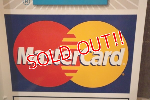 画像3: dp-250205-36 AMERICAN EXPRESS・Master Card・VISA 2000's W-sided Metal Sign