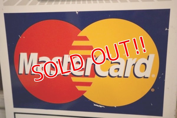 画像7: dp-250205-36 AMERICAN EXPRESS・Master Card・VISA 2000's W-sided Metal Sign