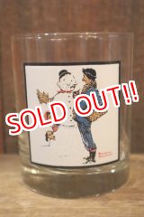 画像: dp-250205-37 PEPSI 1979 NORMAN ROCKWELL "SNOW SCULPTURING" GLASS