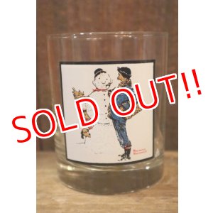 画像: dp-250205-37 PEPSI 1979 NORMAN ROCKWELL "SNOW SCULPTURING" GLASS