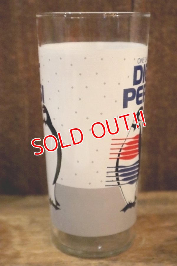 画像4: dp-250205-44 DIET PEPSI 1990's PENGUIN GLASS
