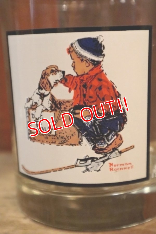 画像2: dp-250205-38 PEPSI 1979 NORMAN ROCKWELL "A BOY MEETS HIS DOG" GLASS