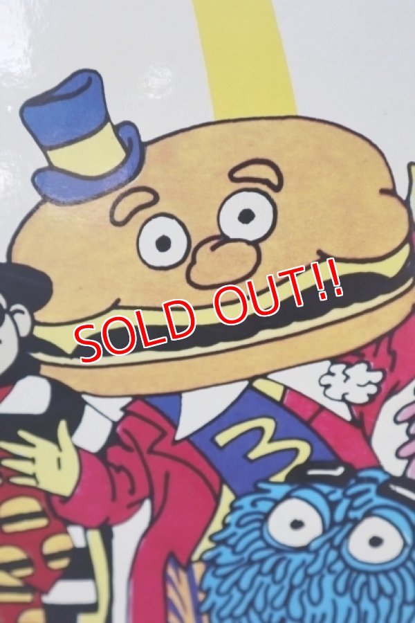 画像5: ct-250205-06 McDonald's 1987 Characters Sign
