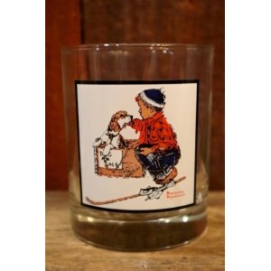 画像: dp-250205-38 PEPSI 1979 NORMAN ROCKWELL "A BOY MEETS HIS DOG" GLASS