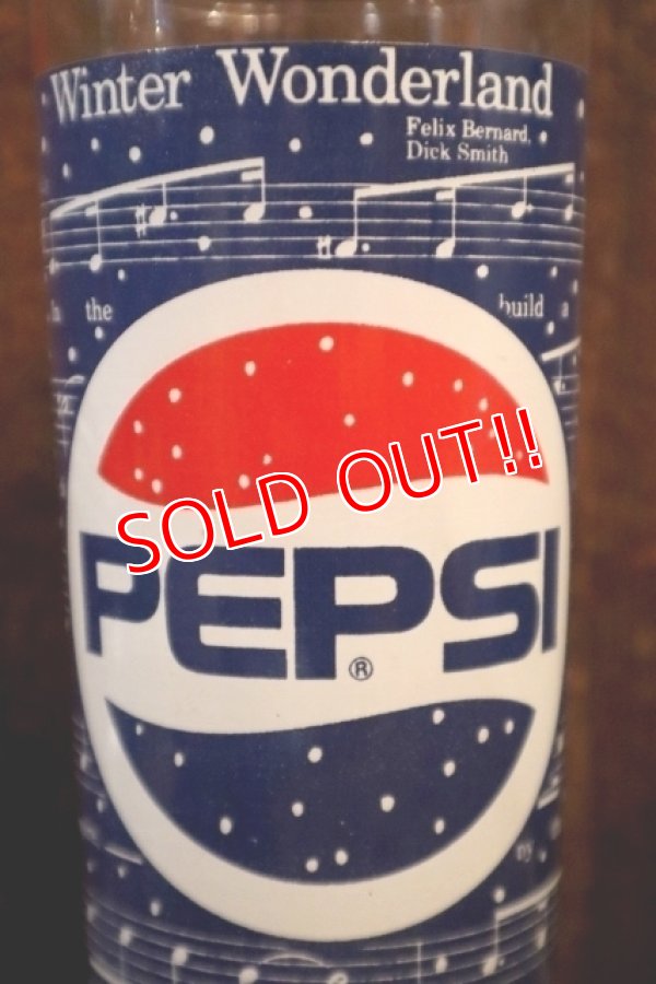 画像2: dp-250205-45 PEPSI 1990's Winter Wonderland GLASS