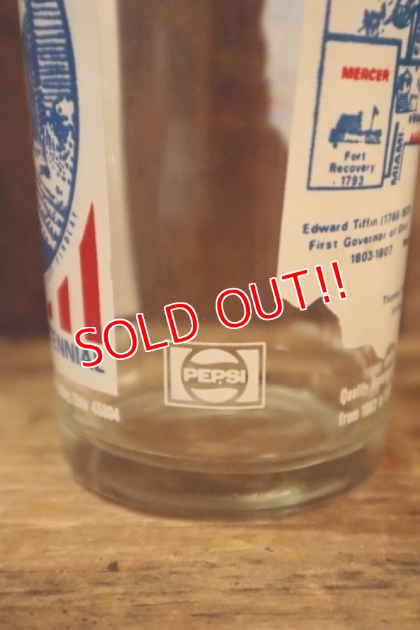 画像5: dp-250205-23 PEPSI 1970's OHIO BICENTENNIAL 1776-1976 GLASS