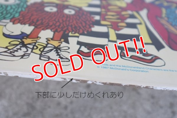 画像12: ct-250205-06 McDonald's 1987 Characters Sign