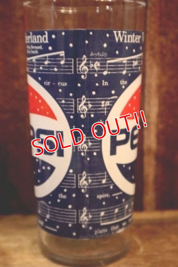 画像5: dp-250205-45 PEPSI 1990's Winter Wonderland GLASS