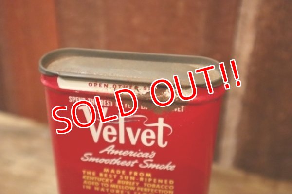画像4: dp-250320-10 Velvet / 1960's Pipe & Cigarette Tobacco Can