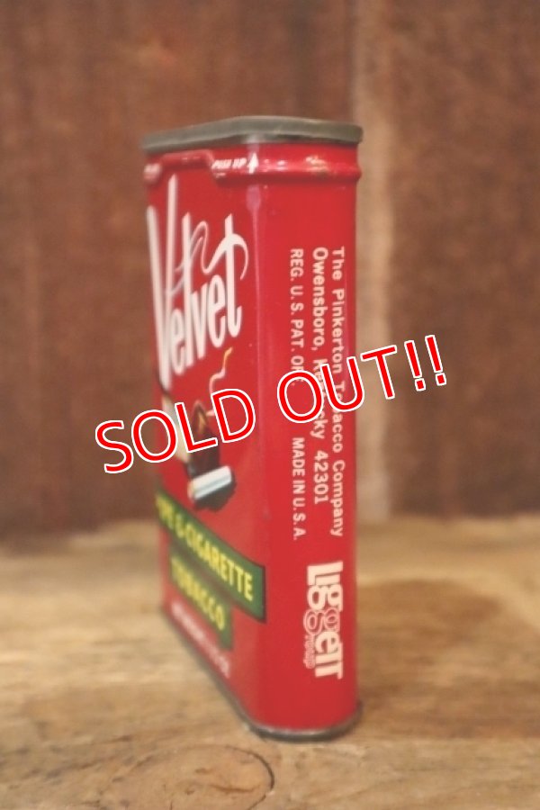 画像5: dp-250320-10 Velvet / 1960's Pipe & Cigarette Tobacco Can