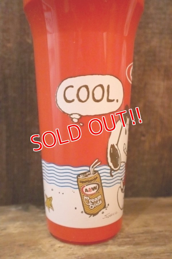 画像4: ct-250320-51 Snoopy (Joe Cool) / A&W 1990's Plastic Cup