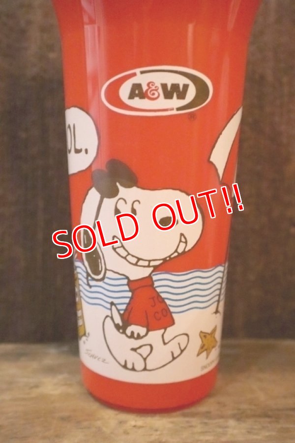 画像2: ct-250320-51 Snoopy (Joe Cool) / A&W 1990's Plastic Cup