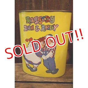 画像: ct-250205-07 RAGGEDY ANN ANDY / CHEINCO 1970's Trash Can