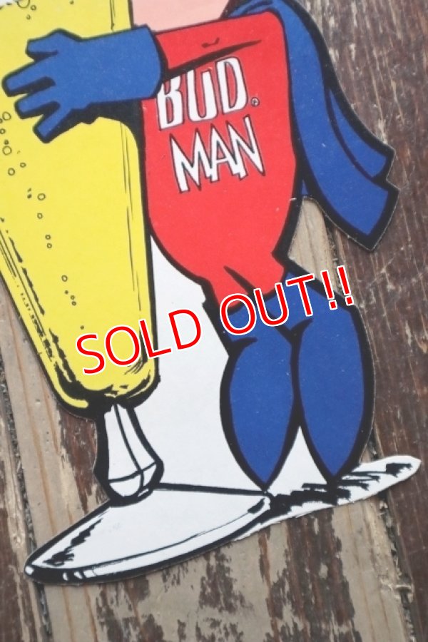 画像3: ct-250320-34 BUD MAN 1970's STICKER (12)