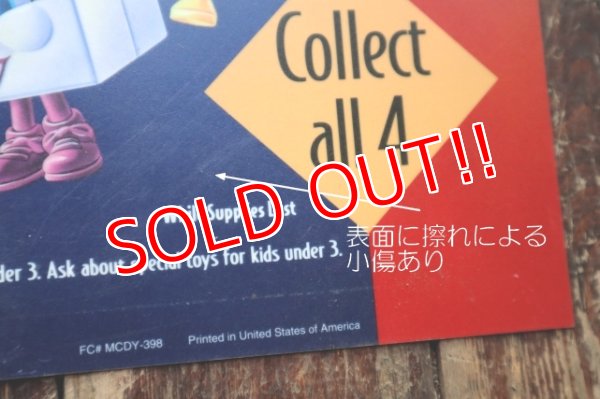 画像7: ct-250320-47 McDonald's / FOOD FUNdamentals 1992 HAPPY MEAL TOY Translite