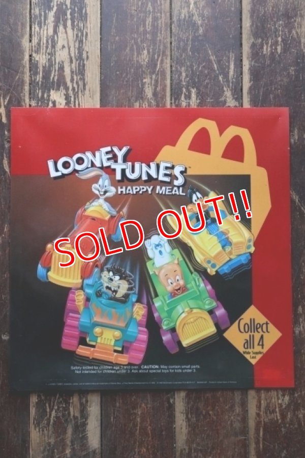 画像1: ct-250320-46 McDonald's / LOONEY TUNES 1993 HAPPY MEAL TOY Translite