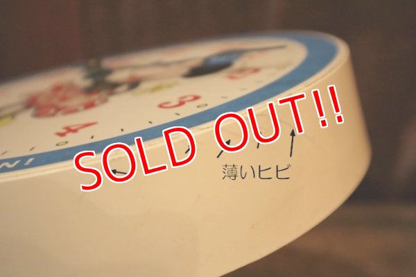 画像6: ct-250320-52 Minnie Mouse / PHINNEY-WALKER 1960's Wall Clock