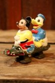 画像1: ct-250319-47 Mickey Mouse & Donald Duck / MARX 1950's Ramp Walker
