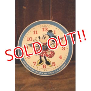 画像: ct-250320-52 Minnie Mouse / PHINNEY-WALKER 1960's Wall Clock