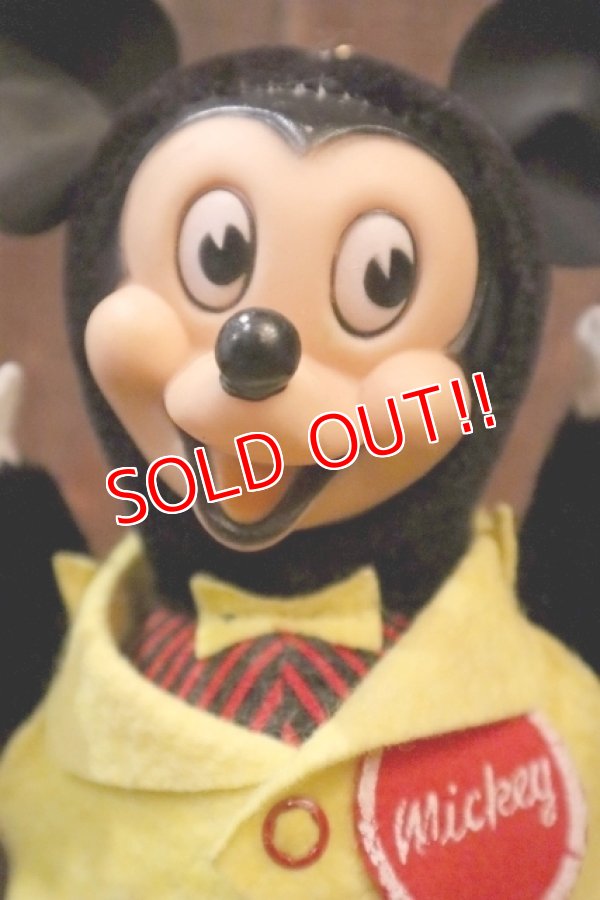 画像2: ct-250320-38 Mickey Mouse / GUND 1950's Rubber Face Doll