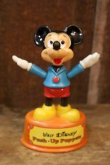 画像1: ct-250320-35 Mickey Mouse / GABRIEL 1970's Push Puppet