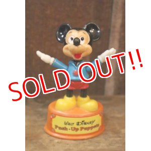 画像: ct-250320-35 Mickey Mouse / GABRIEL 1970's Push Puppet