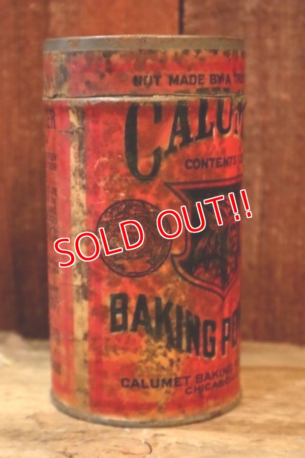画像3: dp-250319-26 CALUMET / 1920's-1930's BAKING POWDER CAN