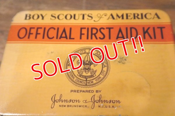 画像3: dp-250320-17 Johnson & Johnson BOY SCOUT OFFICIAL FIRST AID KIT CAN