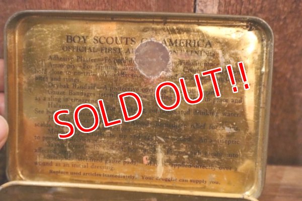 画像8: dp-250320-17 Johnson & Johnson BOY SCOUT OFFICIAL FIRST AID KIT CAN