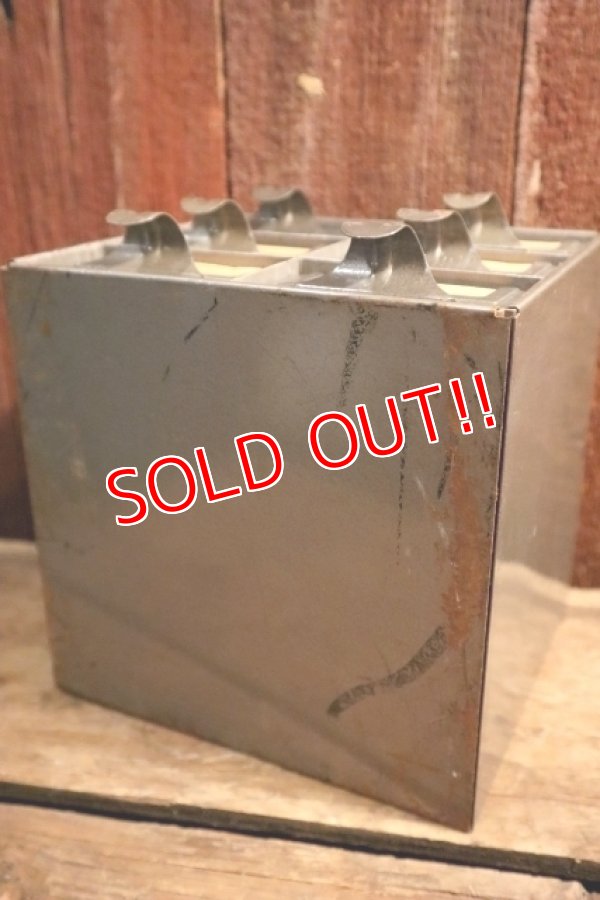 画像10: dp-250319-08 ADDRESSLLOTT 1950's STEEL PARTS BOX