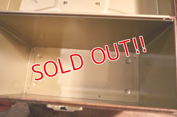 画像13: dp-250320-04 Ballonof PORTA FILE 1970's Metal  File Box