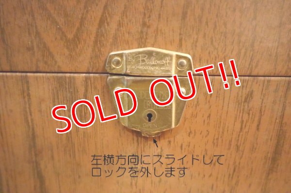 画像2: dp-250320-04 Ballonof PORTA FILE 1970's Metal  File Box