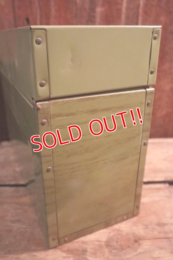 画像4: dp-250320-05 Skotch Kooler PORTA FILE 1970's Metal  File Box