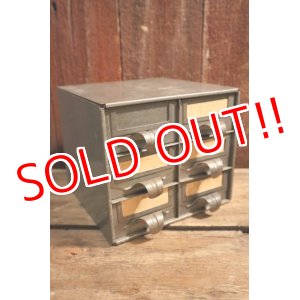 画像: dp-250319-08 ADDRESSLLOTT 1950's STEEL PARTS BOX