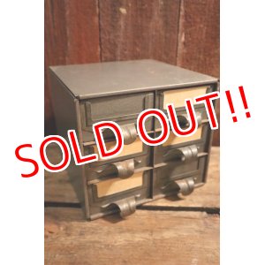 画像: dp-250319-09 ADDRESSLLOTT 1950's STEEL PARTS BOX