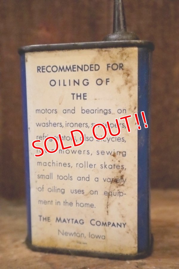 画像3: dp-240508-47 THE MAYATG COMPANY 1950's Maytag HOUSEHOLD OIL CAN
