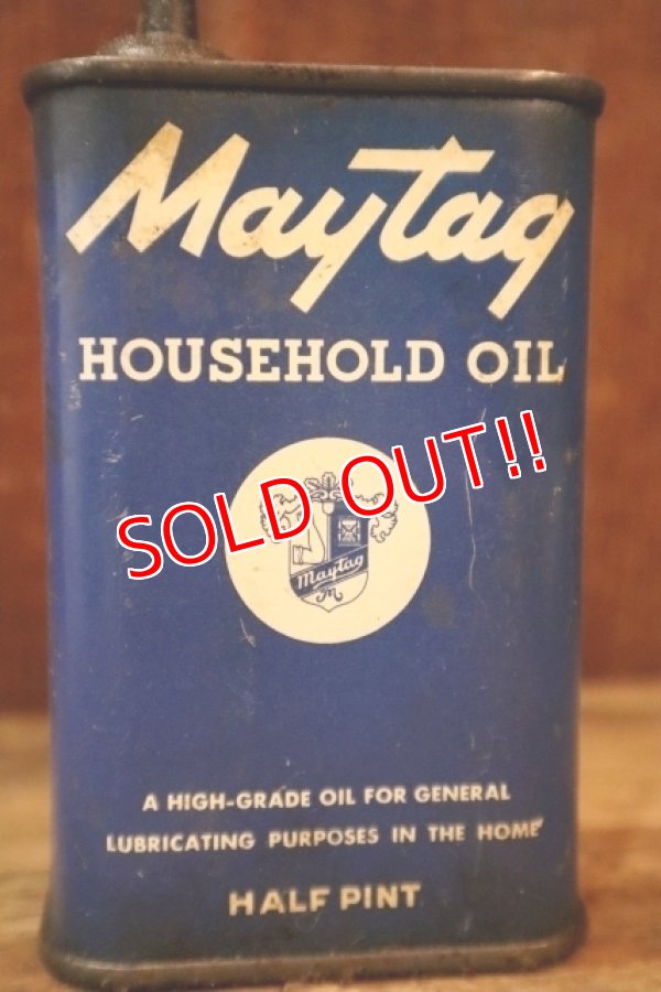 画像2: dp-240508-47 THE MAYATG COMPANY 1950's Maytag HOUSEHOLD OIL CAN