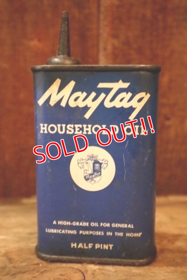 画像1: dp-240508-47 THE MAYATG COMPANY 1950's Maytag HOUSEHOLD OIL CAN