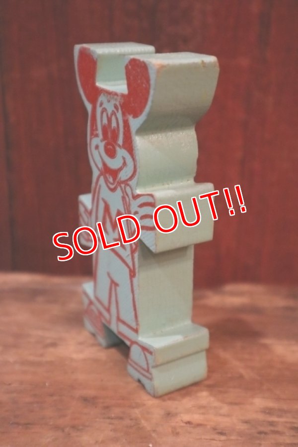 画像3: ct-250319-01 Mickey Mouse 1960's Stormbecker "ACROBATS" Wooden Figure (C)