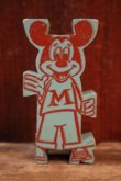 画像1: ct-250319-01 Mickey Mouse 1960's Stormbecker "ACROBATS" Wooden Figure (E)