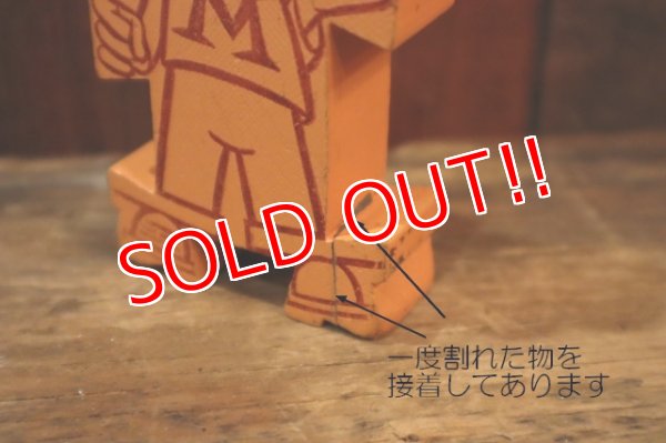 画像5: ct-250319-01 Mickey Mouse 1960's Stormbecker "ACROBATS" Wooden Figure (F)