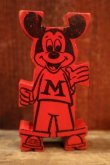 画像2: ct-250319-01 Mickey Mouse 1960's Stormbecker "ACROBATS" Wooden Figure (A)